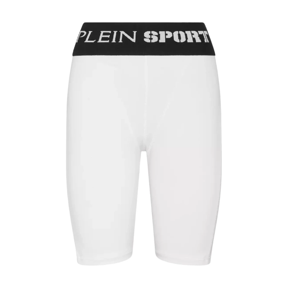 Plein Sport Witte Push-Up Leggings White Dames