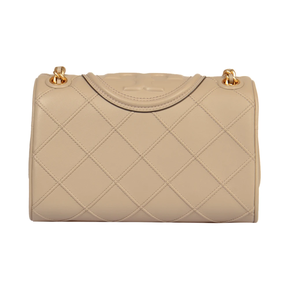 TORY BURCH Zachte Convertible Schoudertas Beige Dames