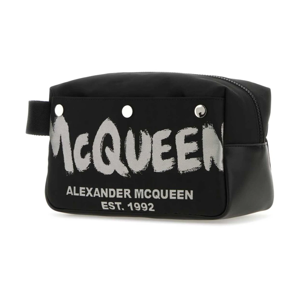 alexander mcqueen Graffiti Beauty Case Black Heren