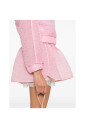 light-pink-pleated-short-skirt
