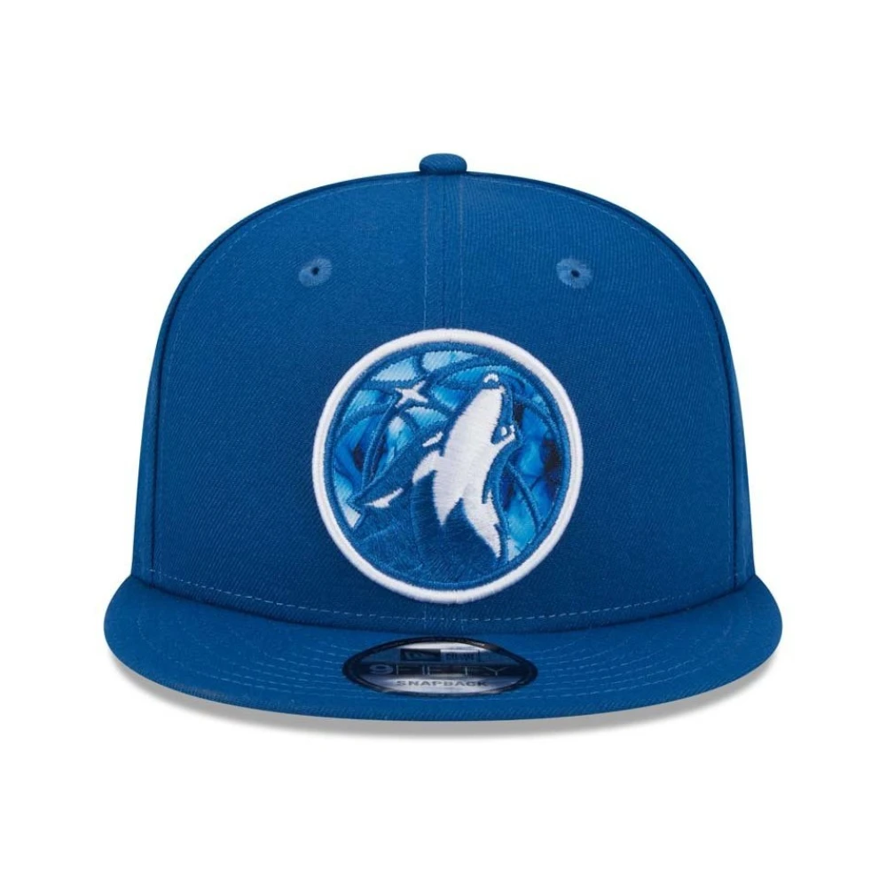 new era NBA ALT Cap Blauw Patched Logo Blue Heren