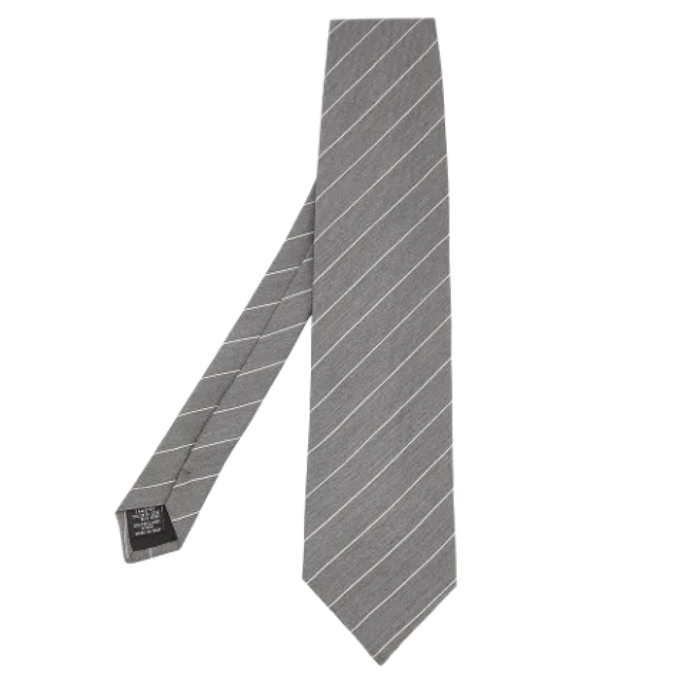 Armani Pre-owned Nylon home-office Gray Heren