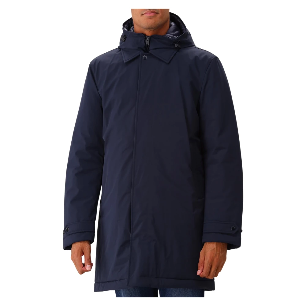 Woolrich Blauwe 2in1 Carcoat Parka Blue Heren