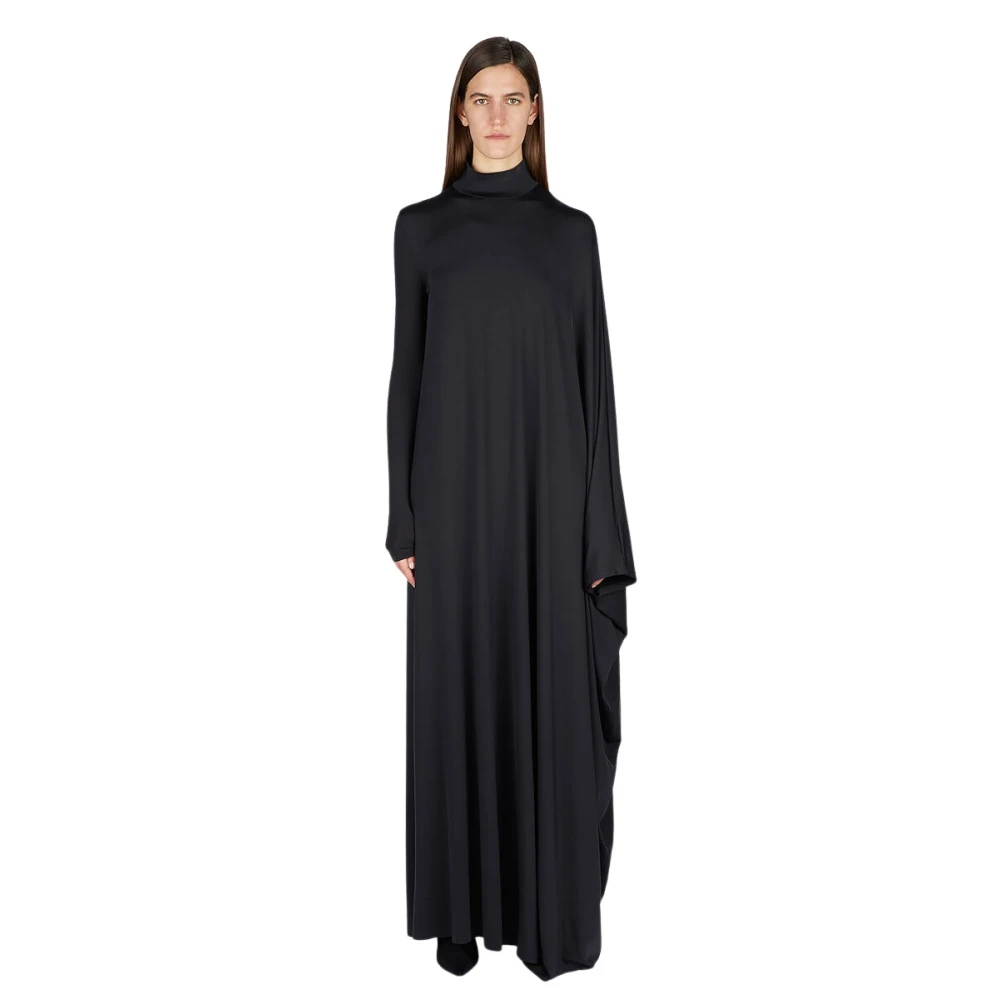 Balenciaga Maxi -jurken Black Dames