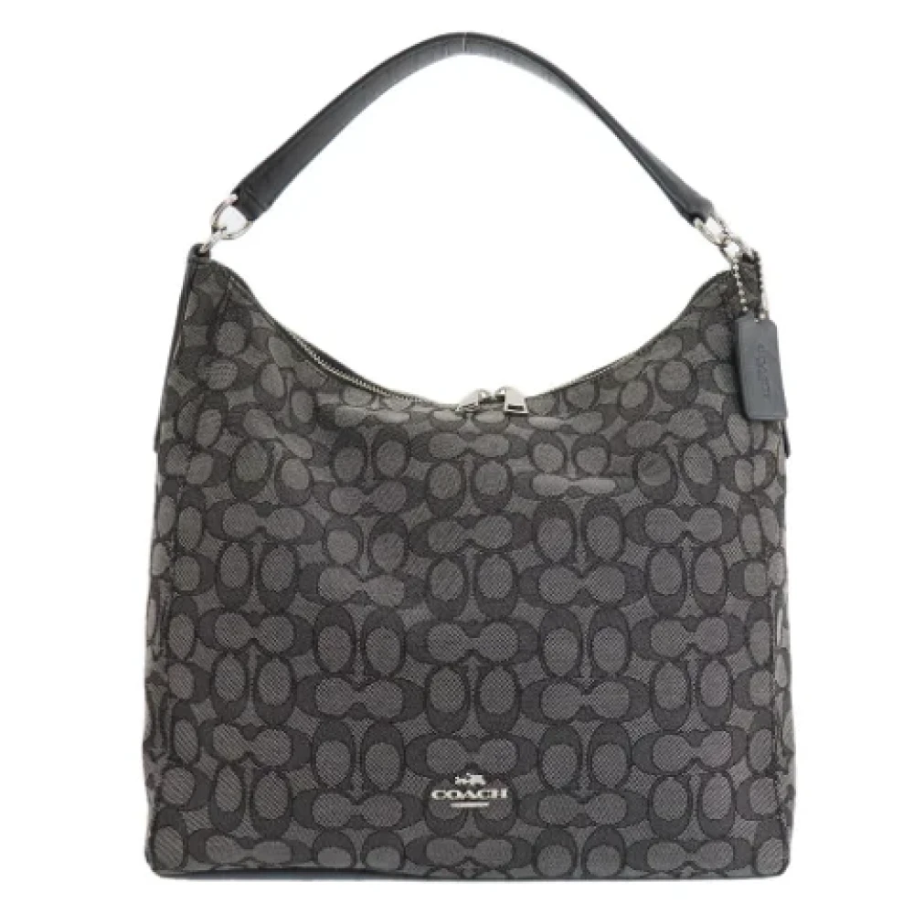 Coach Pre-owned Fabric handbags Black Dames