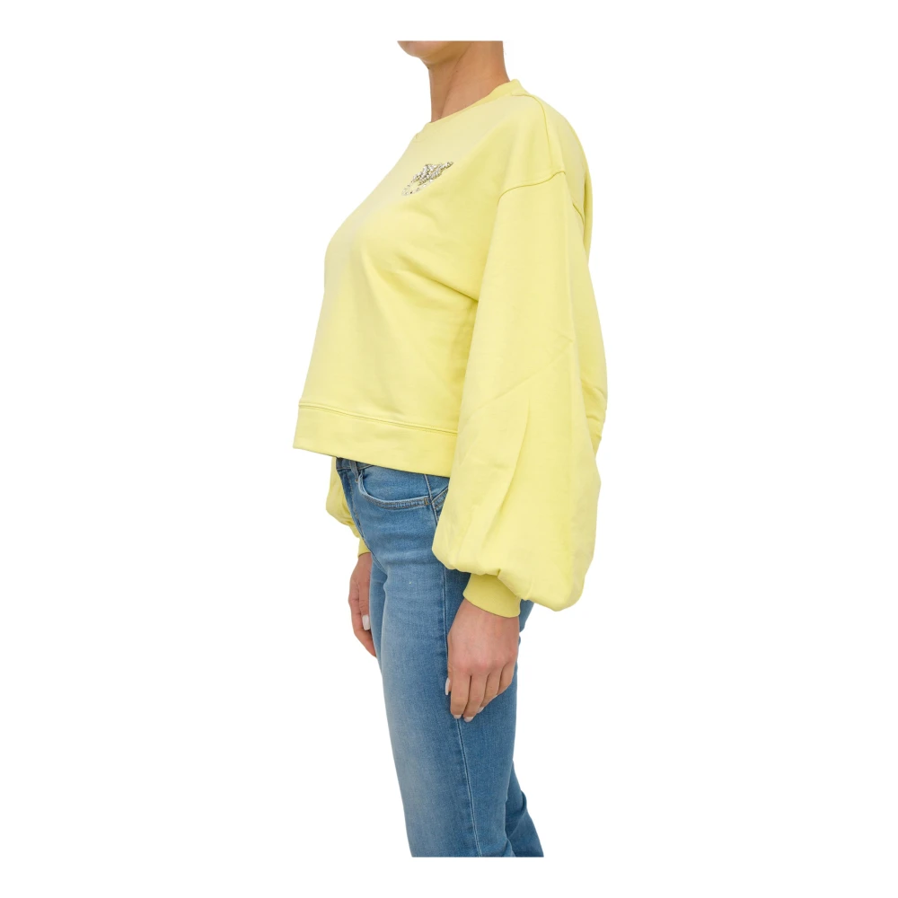 pinko Sweatshirts Yellow Dames
