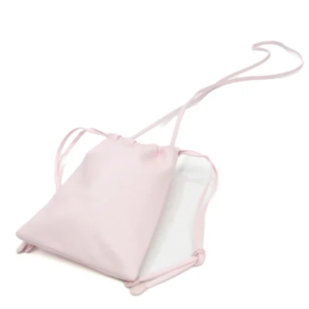 Burberry Vintage Pre-owned Leather shoulder-bags Pink Dames