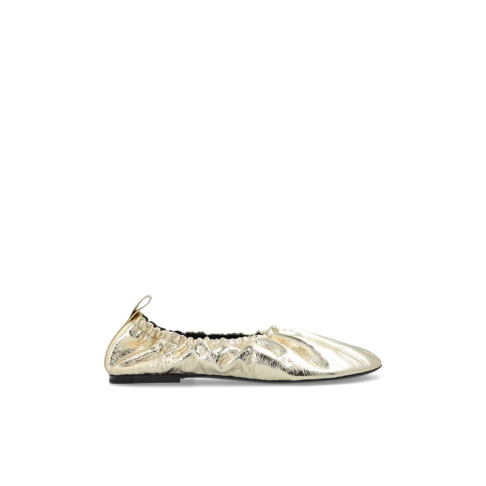 Jil Sander Donna Giallo - Ballerine In Pelle - Shoes - 36 Eu
