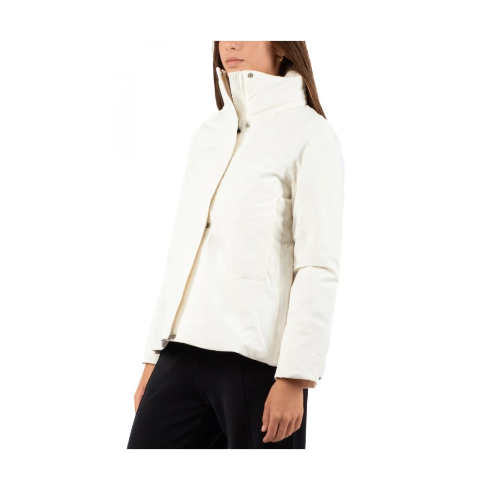 K-way Damesjas Lichtgewicht Waterdicht White Dames