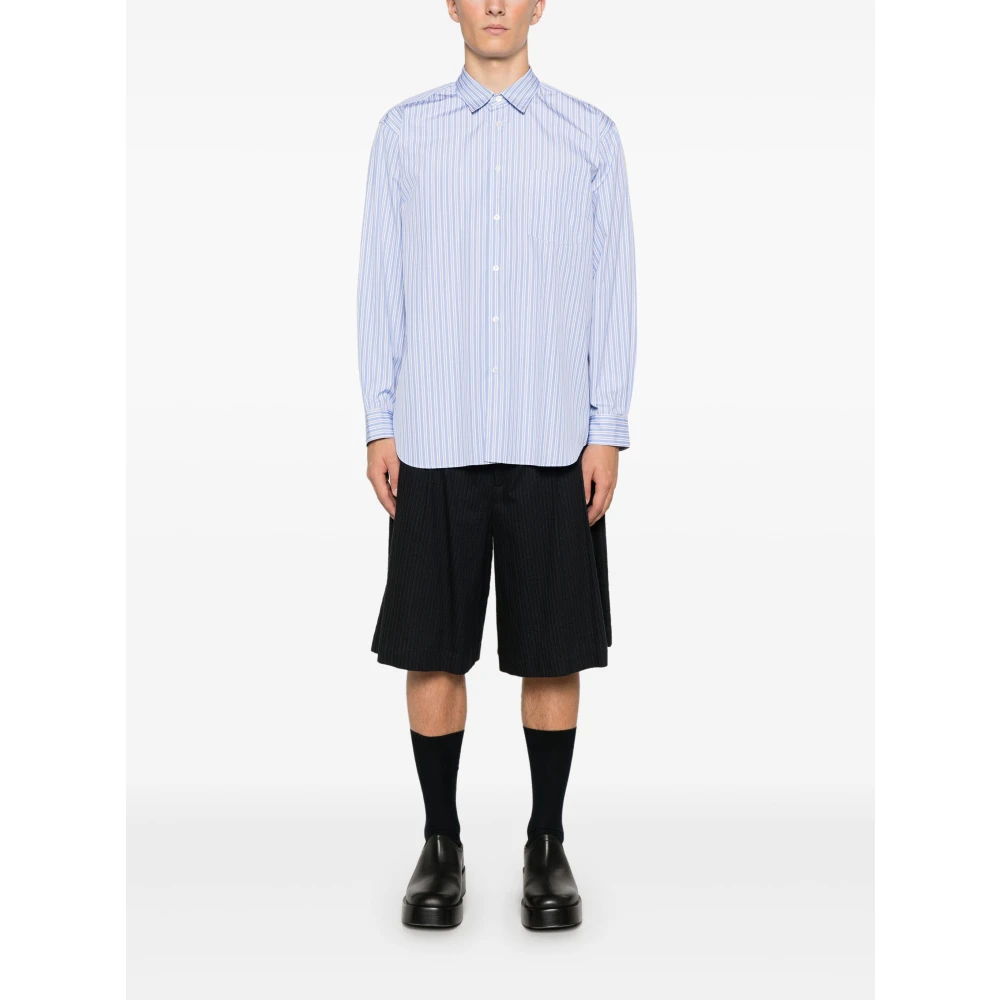 Comme des Garçons Casual Herenoverhemd Blue Heren