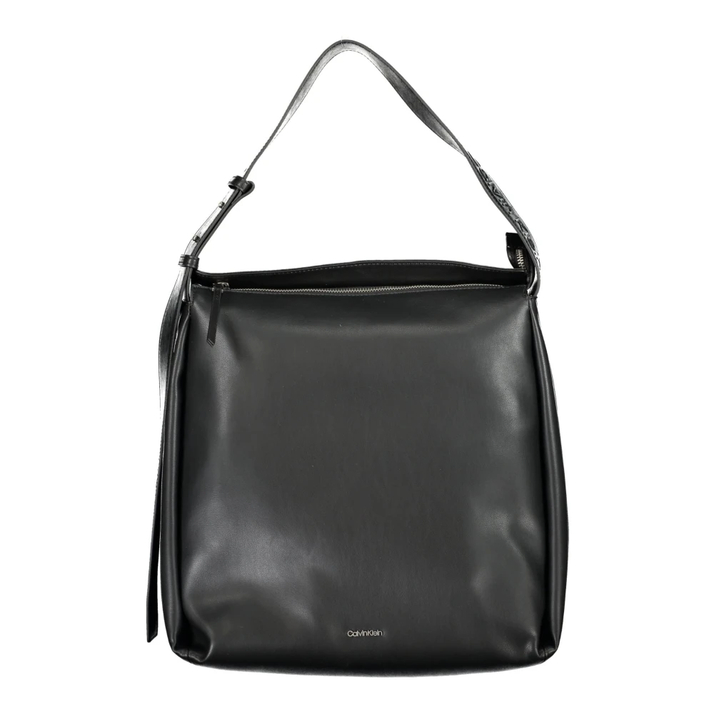 Calvin Klein Zwarte schoudertas met verstelbare band Black Dames