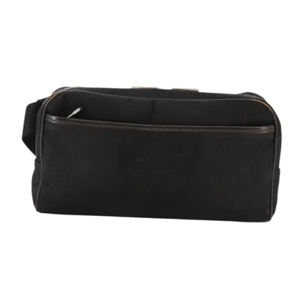 Louis Vuitton Vintage Pre-owned Canvas crossbody-bags Black Dames
