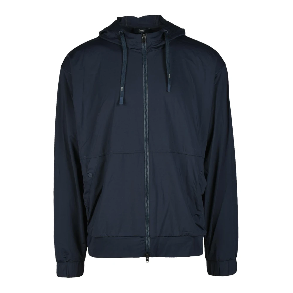 Herno Stijlvol Stretch Sweatshirt Blue Heren