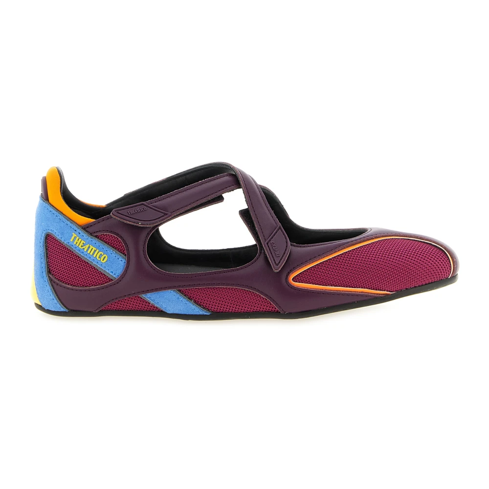 The Attico Multicolor Floor 01 Ballet Flats - Female - Ballerina Shoes - 7 Uk - Shoes