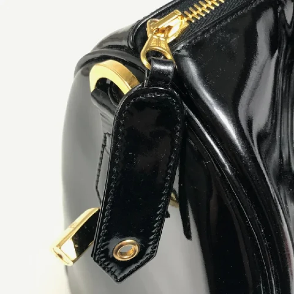 Chanel Vintage Pre-owned Fabric chanel-bags Black Dames