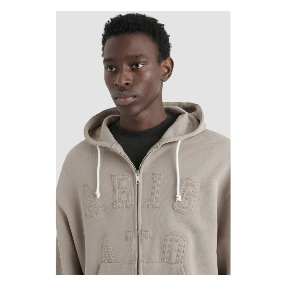 Axel Arigato Legend Hoodie Gray Heren