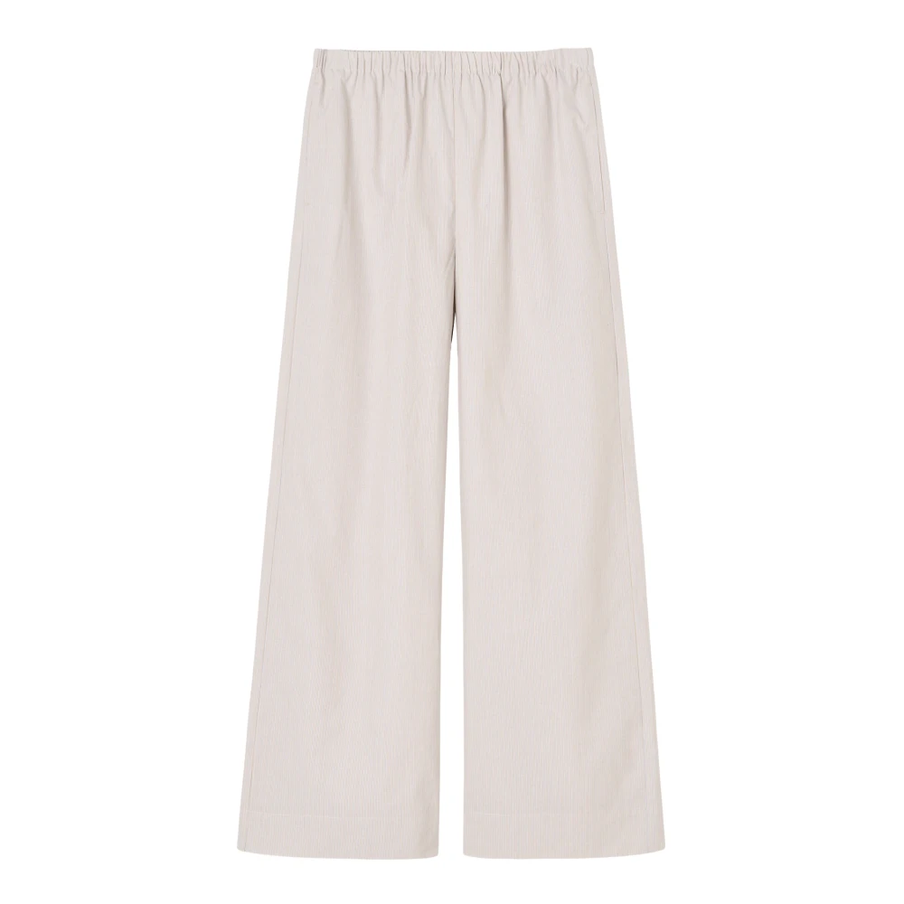 By Malene Birger Women's Beige Cabello Wide-Leg Trousers