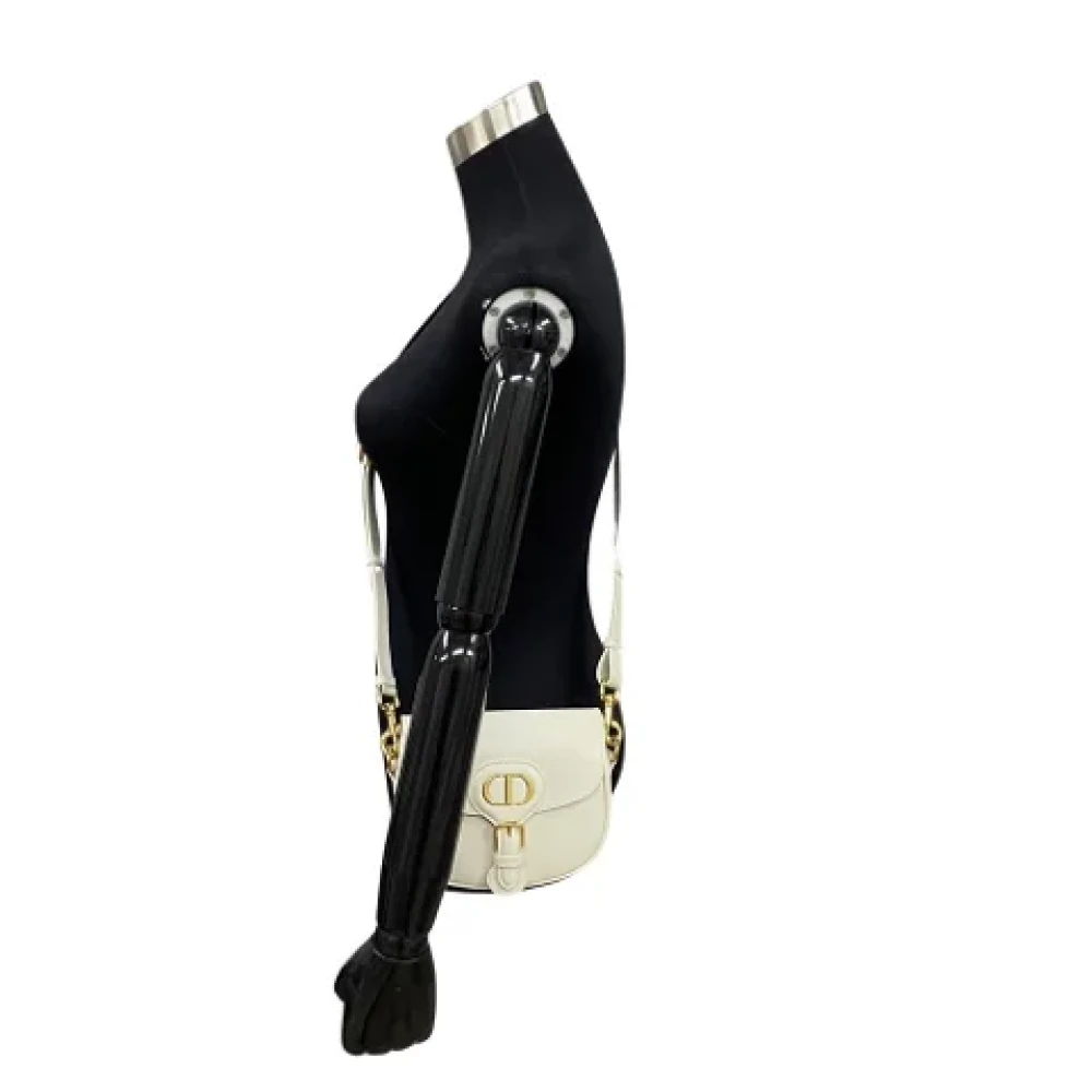 Dior Vintage Pre-owned Leather dior-bags White Dames