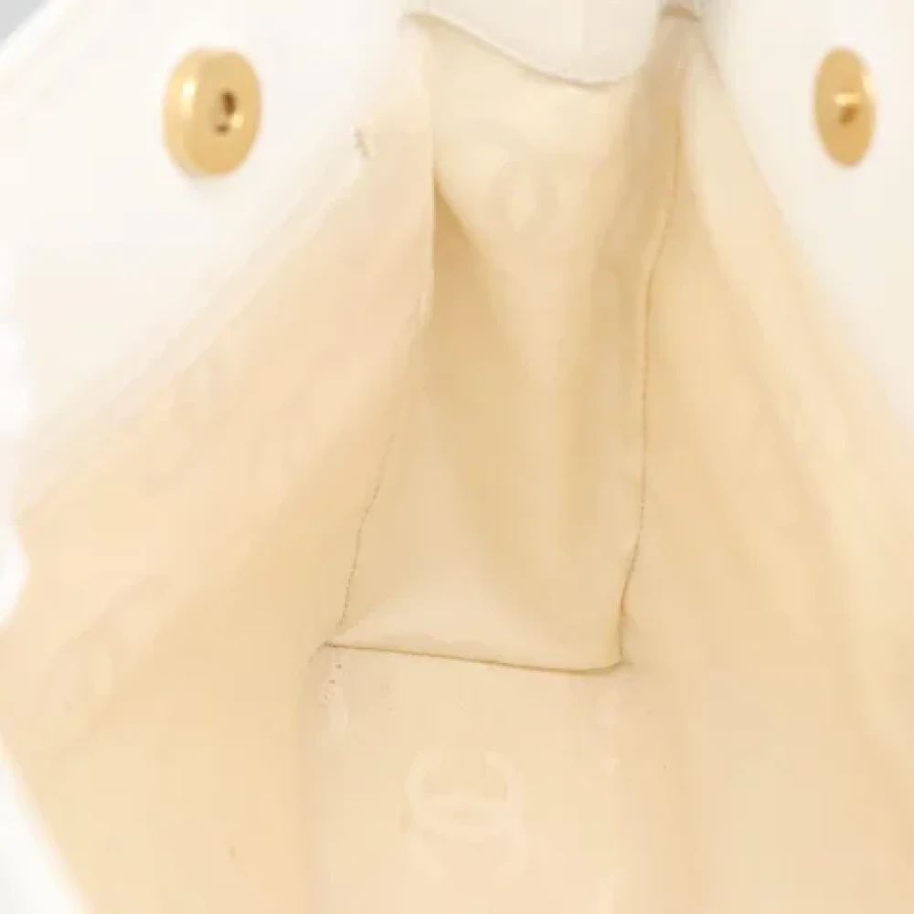 Chanel Vintage Pre-owned Canvas totes Yellow Dames