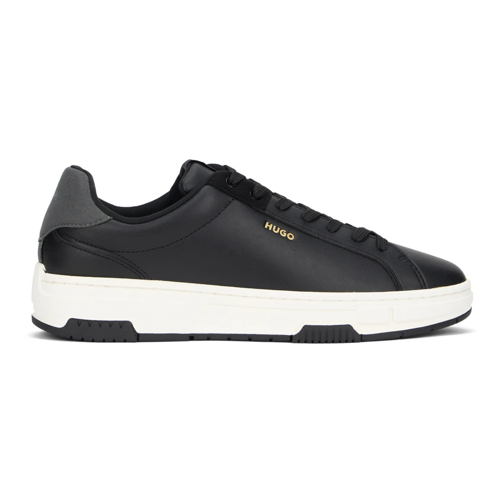 Hugo Men's Black Sneakers, 11 Uk, Yarrow Trainers