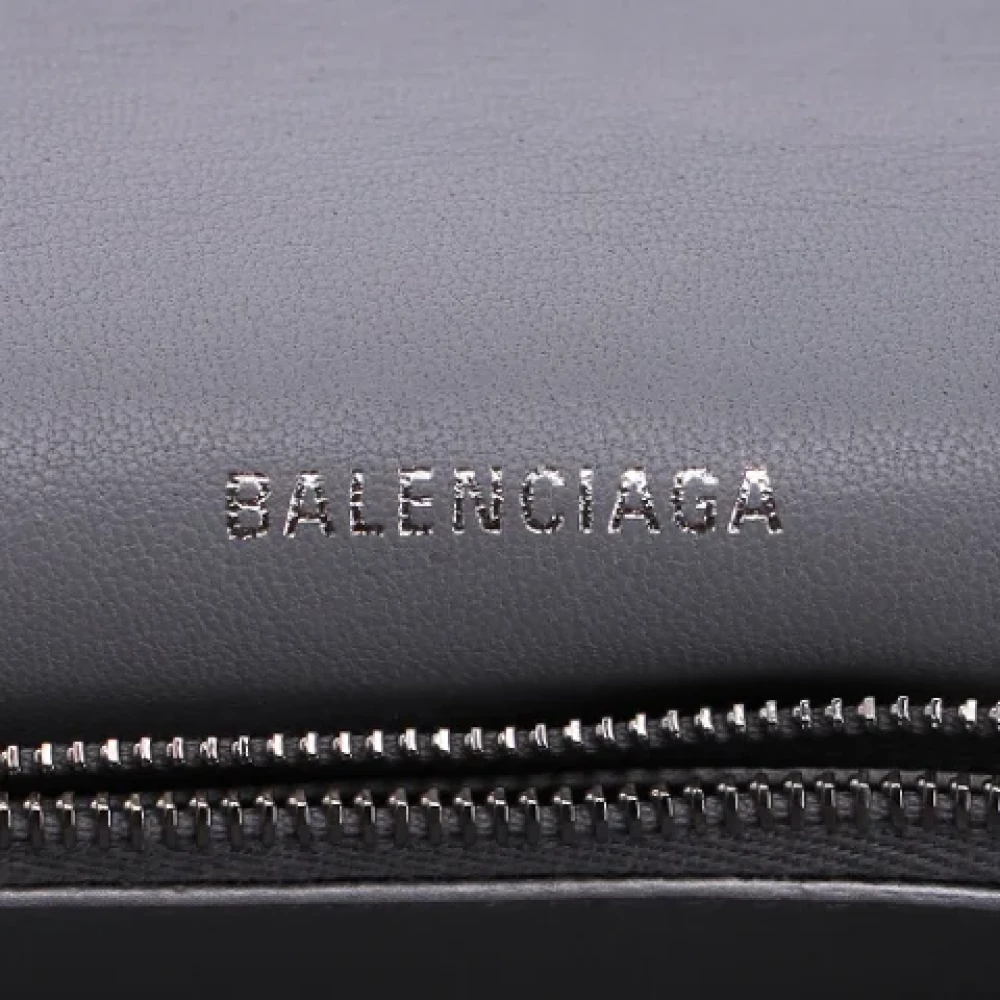 Balenciaga Vintage Pre-owned Leather balenciaga-bags Gray Dames