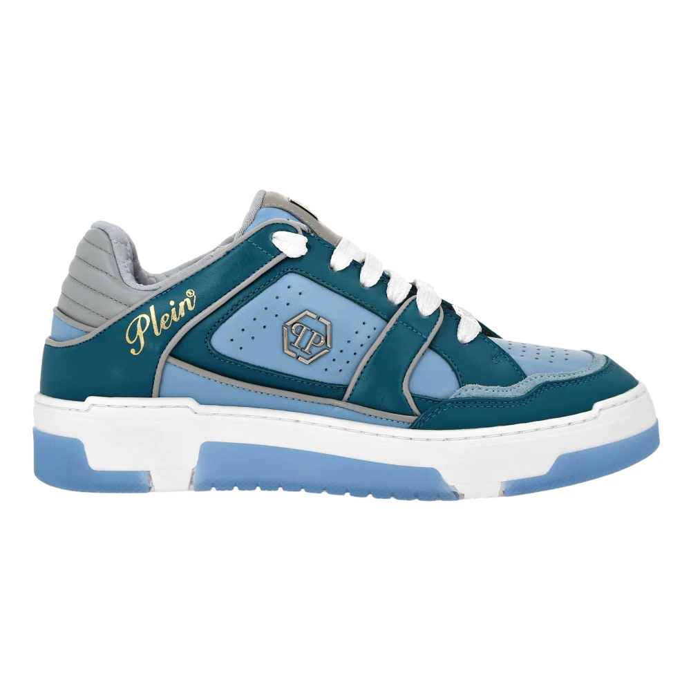 Philipp Plein Hexagon Lo-Top Sneakers unisex Schoenen Blauw
