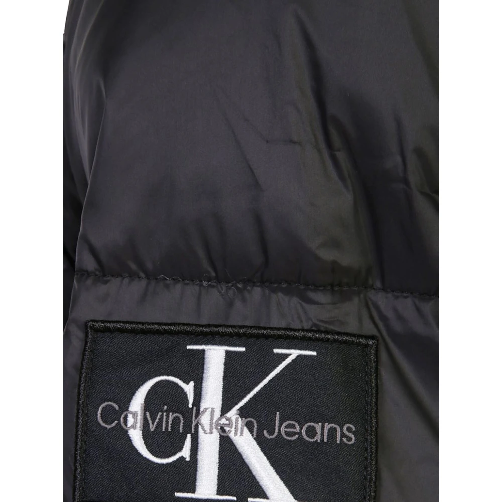 Calvin Klein Jeans Witte Winterjassen White Heren