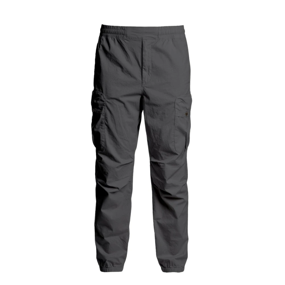 Parajumpers Men's Gray Slim-Fit Trousers, W30, Zander Gd Long Trousers