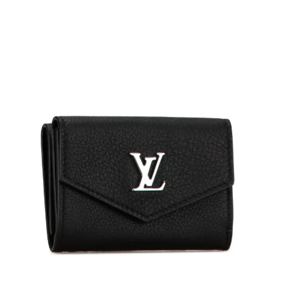 Louis Vuitton Vintage Pre-owned Leather wallets Black Heren