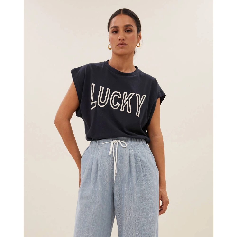 By-Bar Lucky Open Top Mason Style Blue Dames