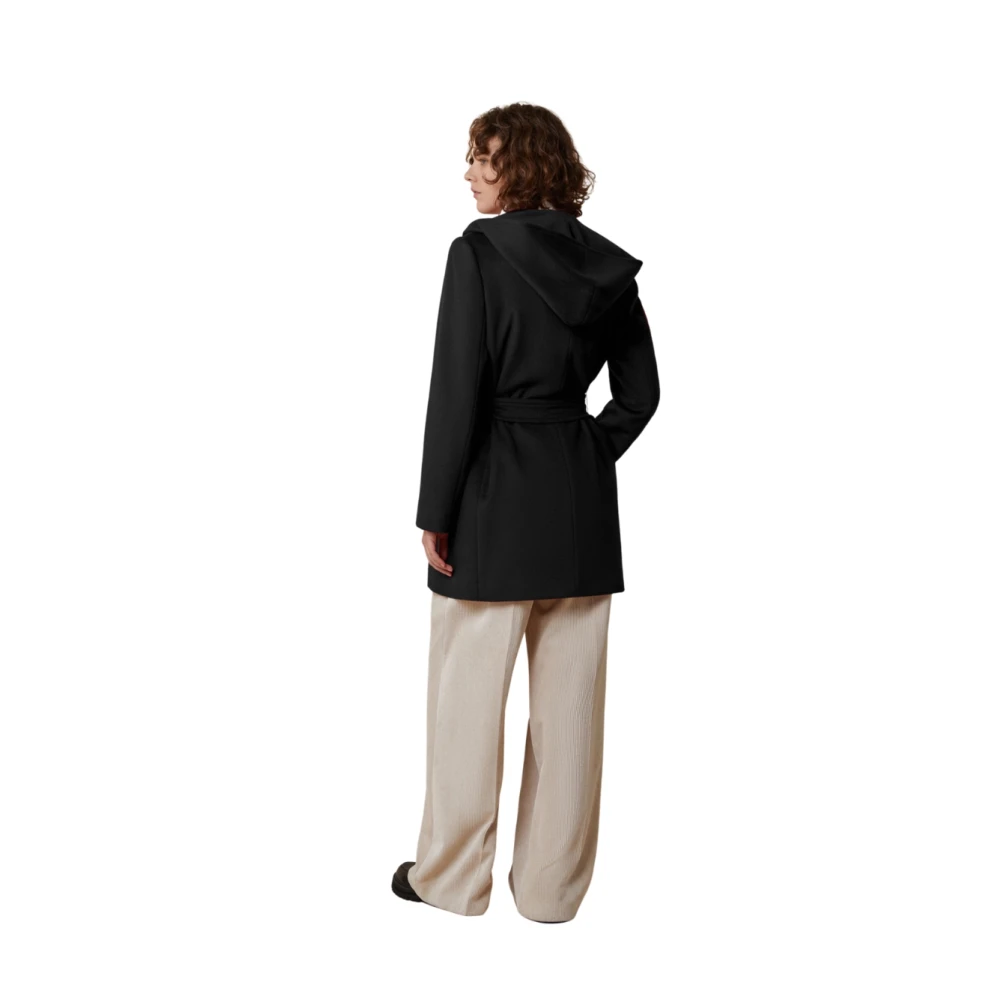 Pennyblack Stijlvolle Jas voor Vrouwen Black Dames