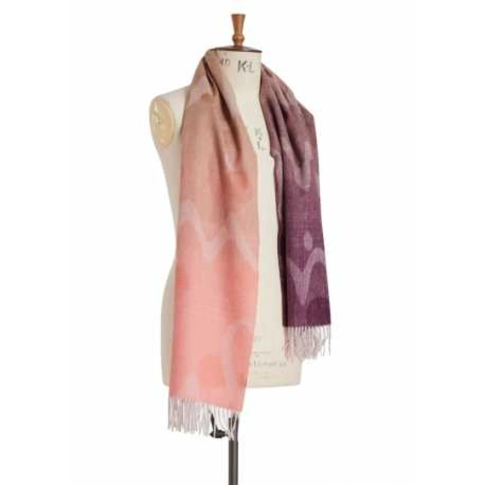 Paul Smith Gradient Rose Sjaal Unisex Multicolor Dames