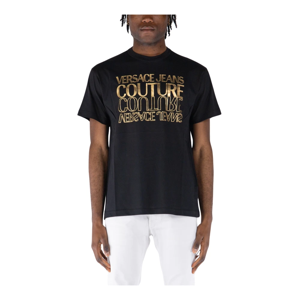 Versace Jeans Couture T-Shirts Black Heren