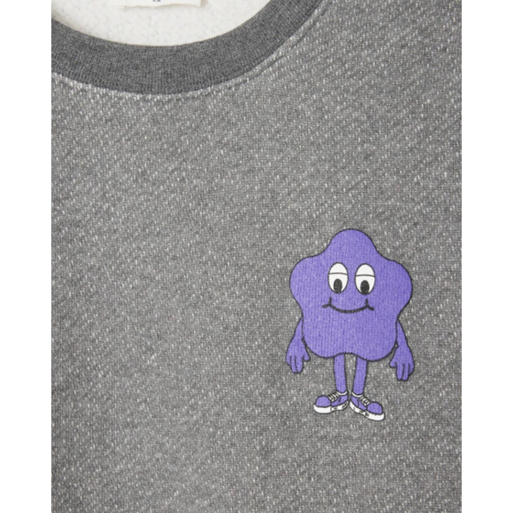 American vintage Sweatshirt in Klassieke Stijl Gray Dames