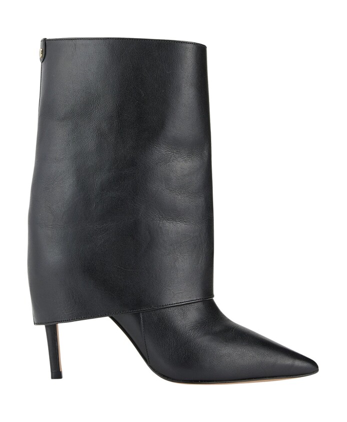 bottine-en-cuir-noir-a-bout-pointu