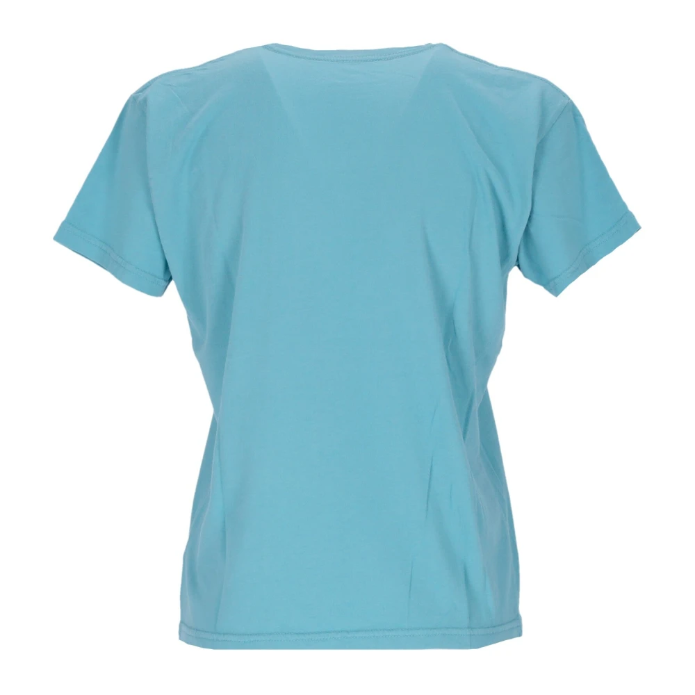 Obey Vintage Bloemenprint Dames T-shirt Blue Dames