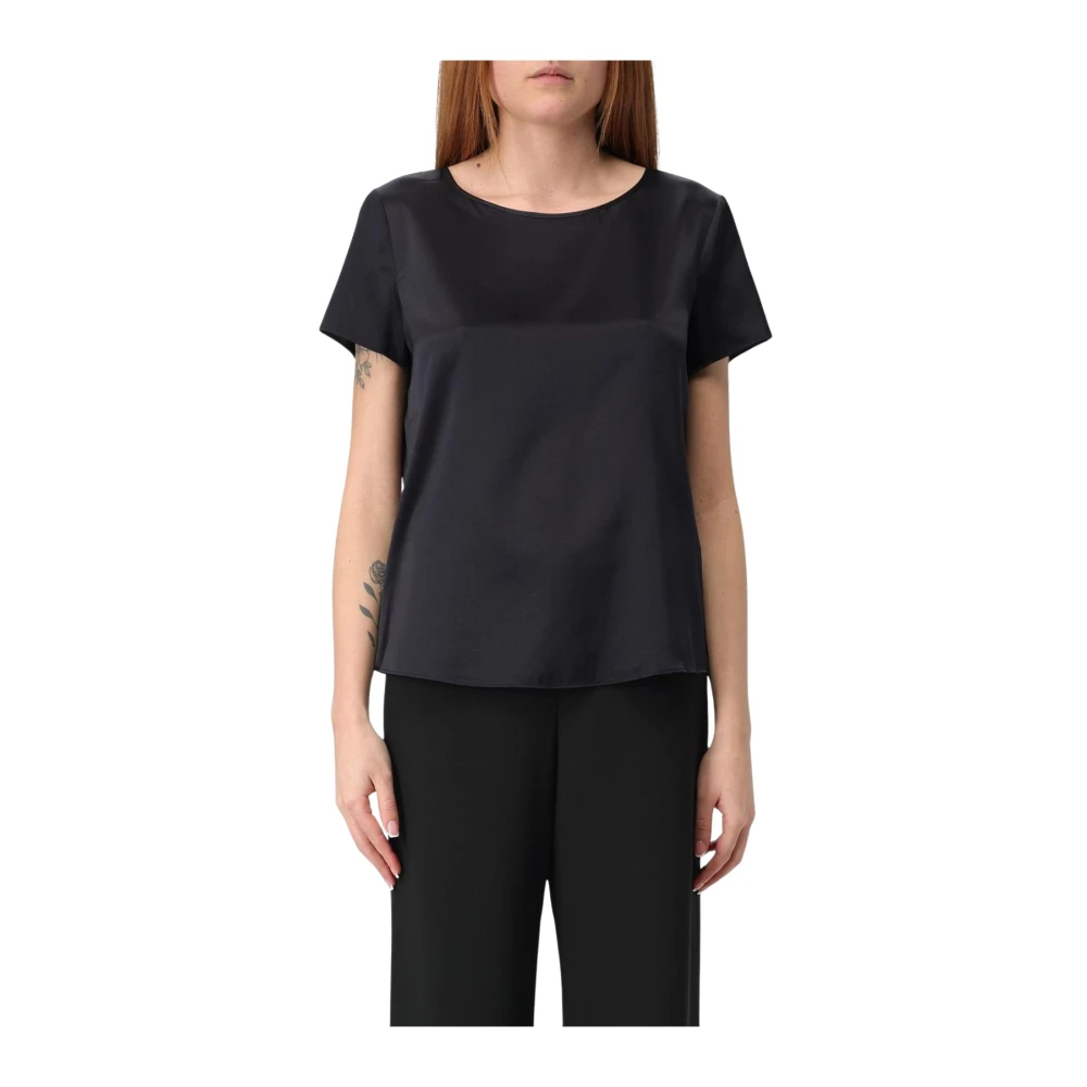 Emporio Armani Damen Blau Blusen & Hemden, Xsgröße: