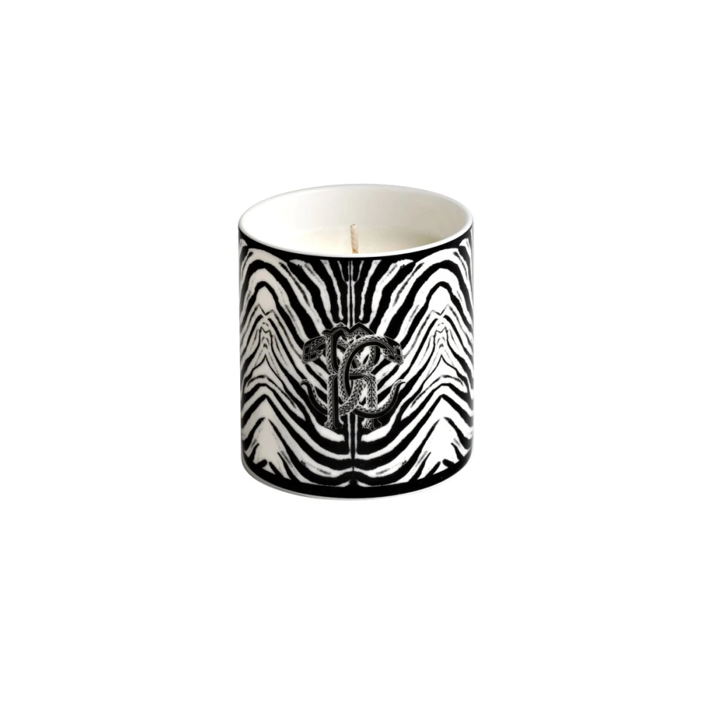 Roberto Cavalli Animalier Kaars met Epices Bois Geur Black Unisex