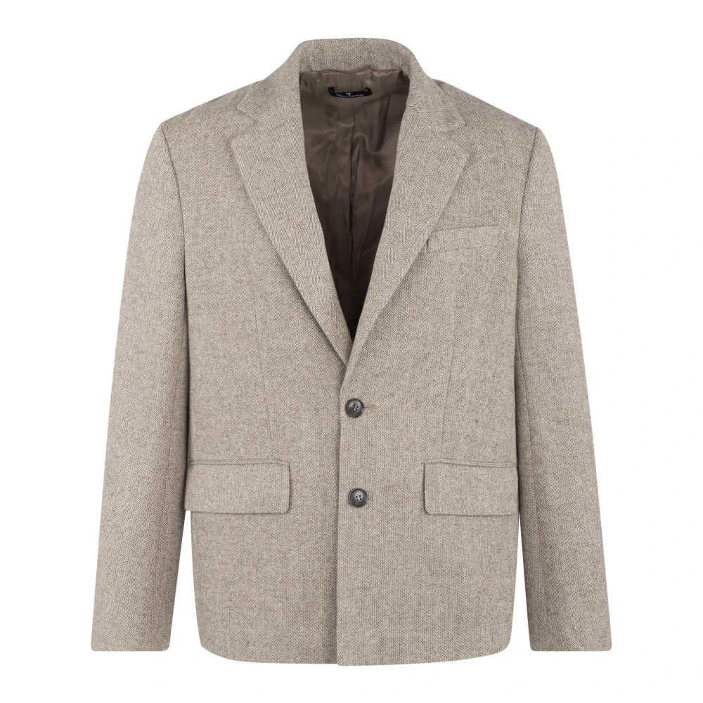 Klassisk Herringbone Blazer Yttertøy