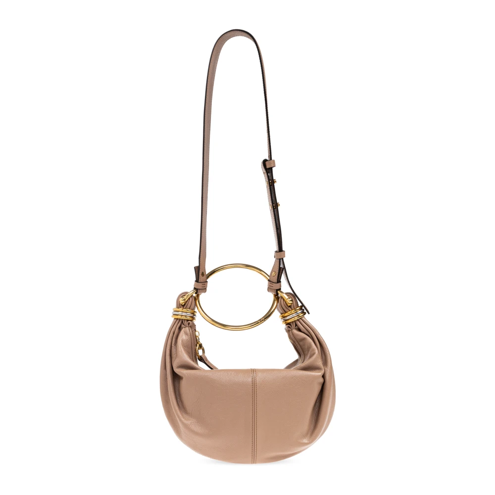 Chloé Handtas Armband Klein Beige Dames