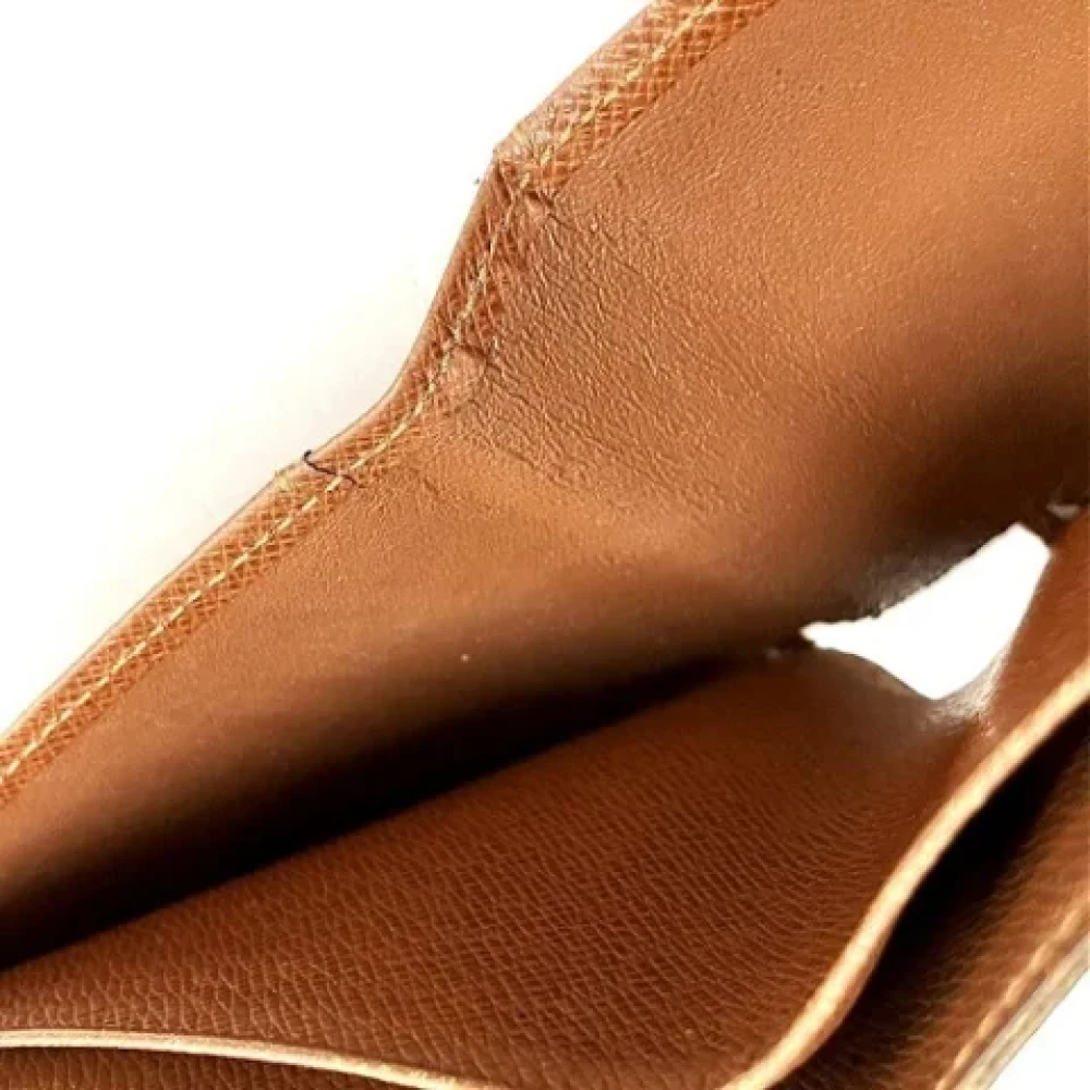 Louis Vuitton Vintage Pre-owned Canvas wallets Brown Dames
