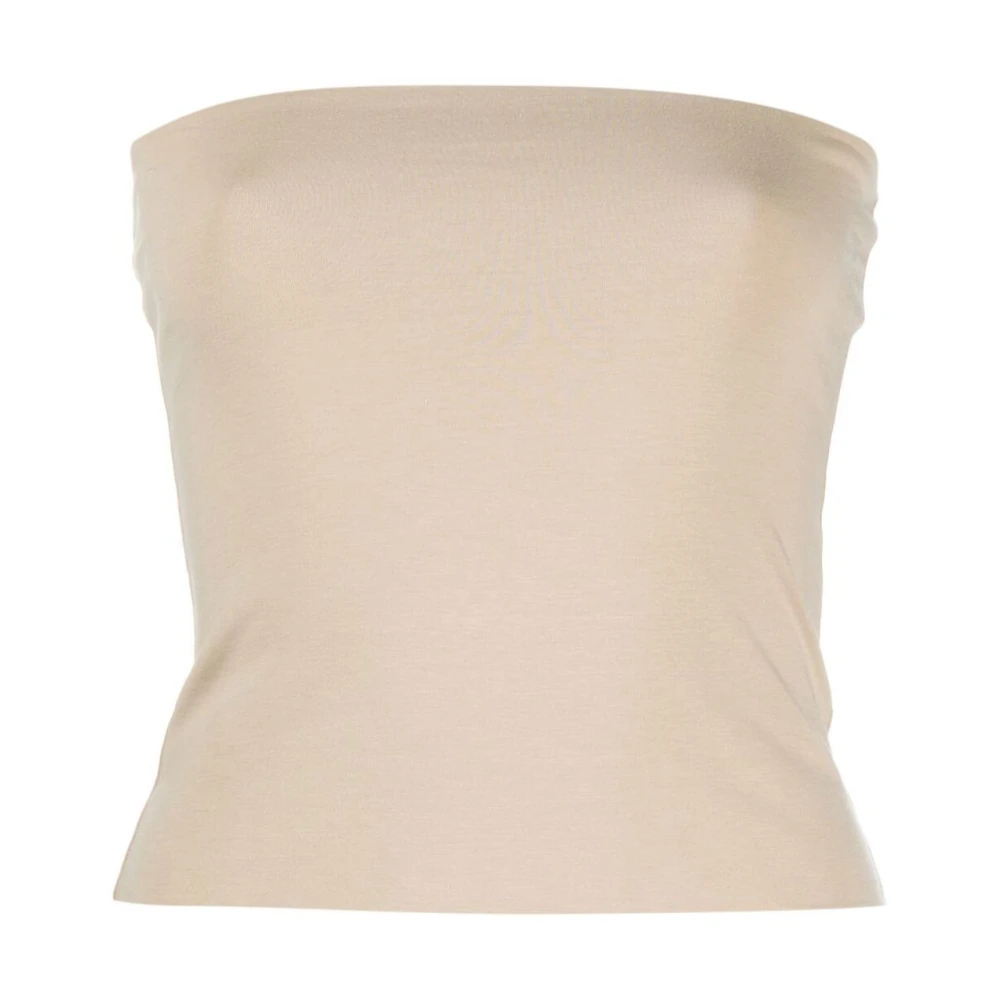 BRUNELLO CUCINELLI Beige Top met Stijl Beige Dames