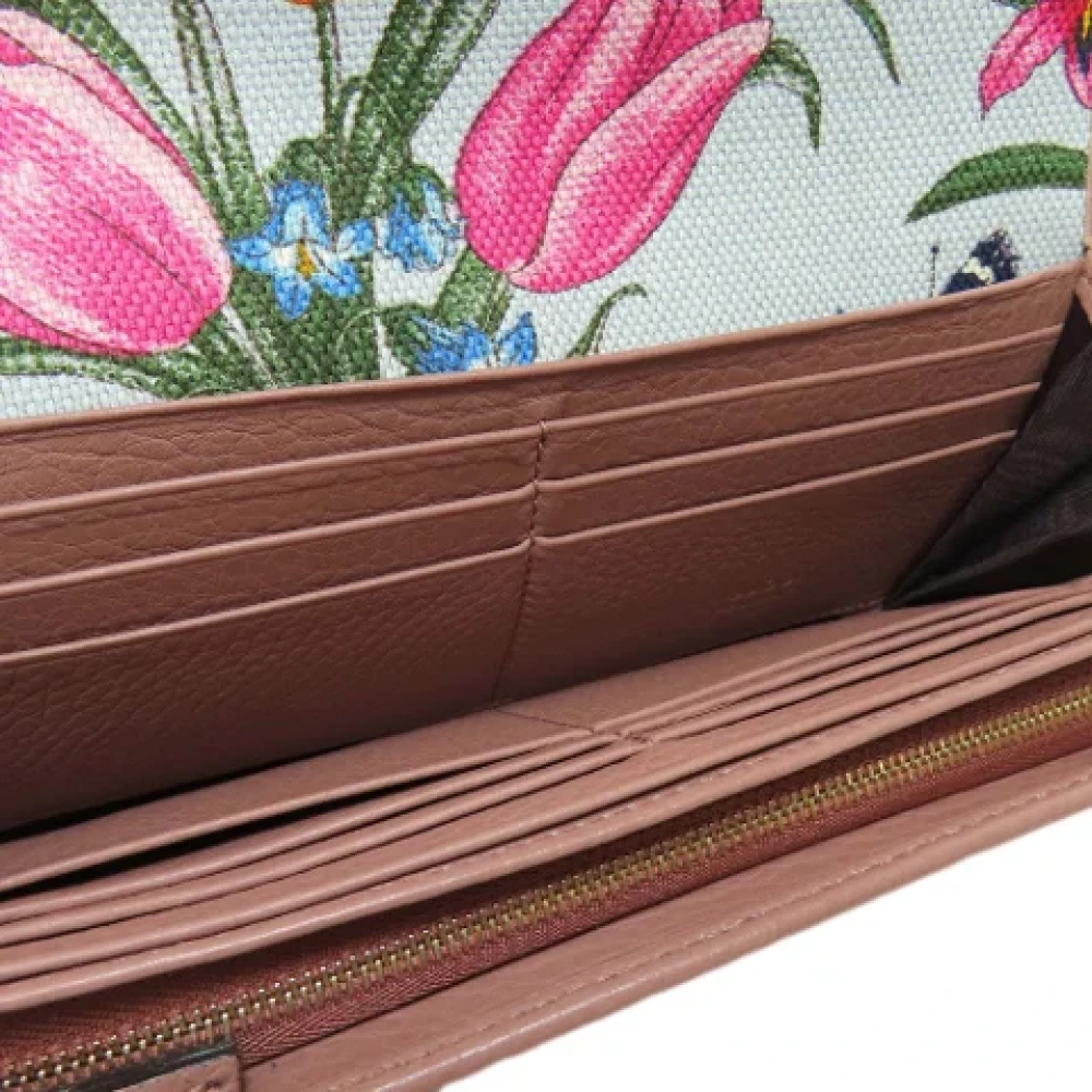 Gucci Vintage Pre-owned Leather wallets Pink Dames