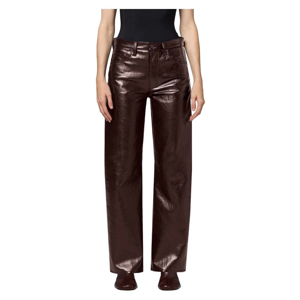 Agolde Donna Marrone Pantaloni, W26, New, - Immagine 3
