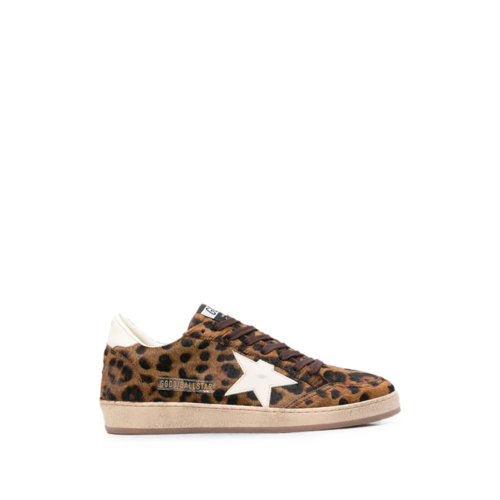 Golden Goose Uomo Marrone - Ball Star Sneakers - Shoes - 44 Eu