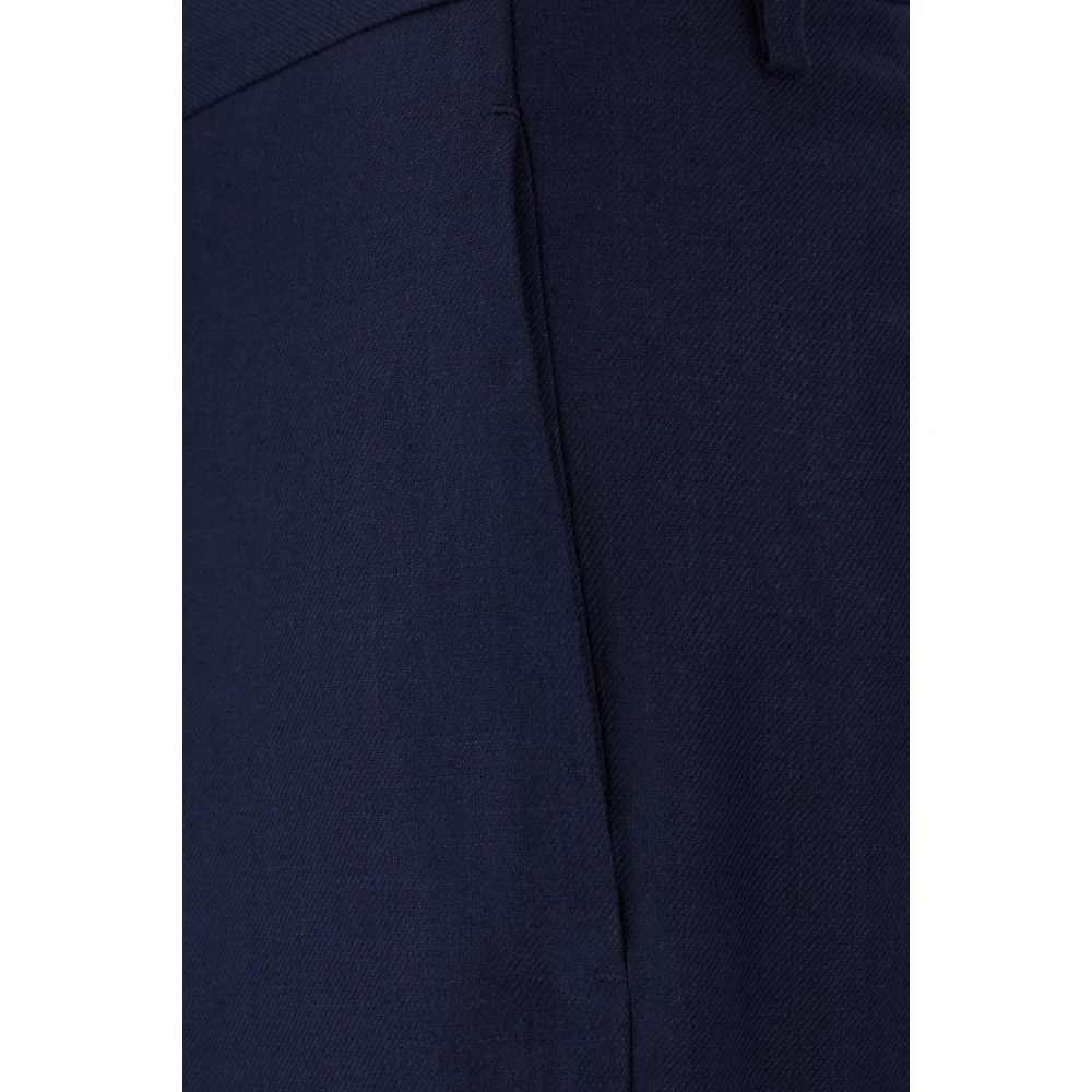 Tagliatore Broek Blue Heren