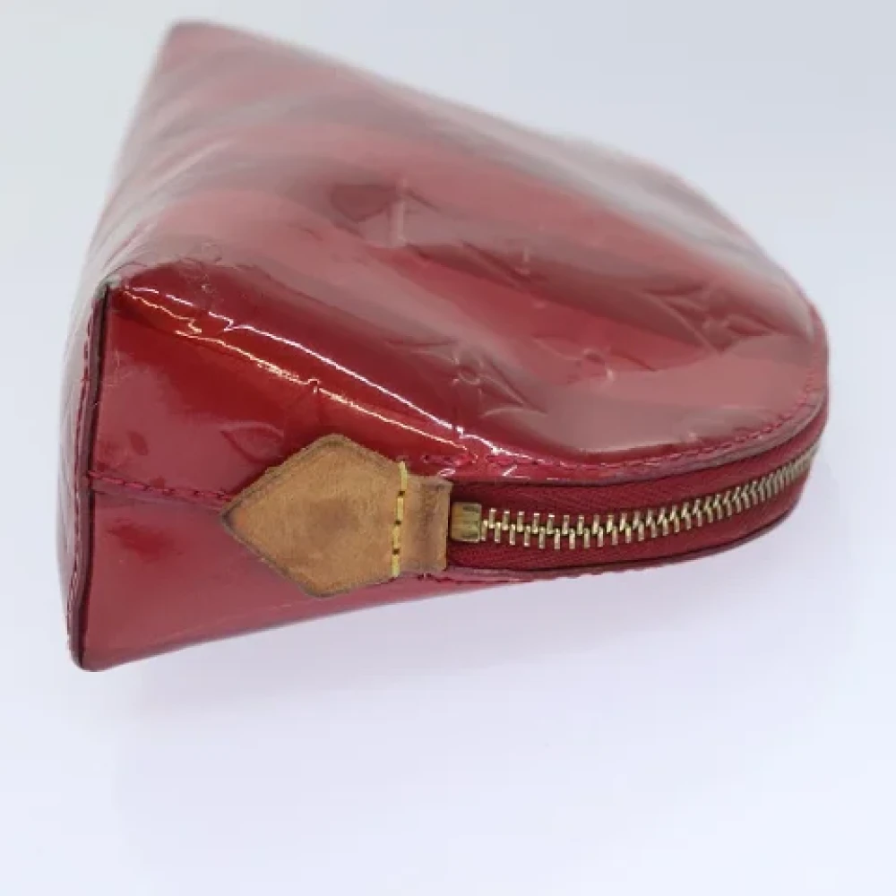 Louis Vuitton Vintage Pre-owned Leather clutches Red Dames