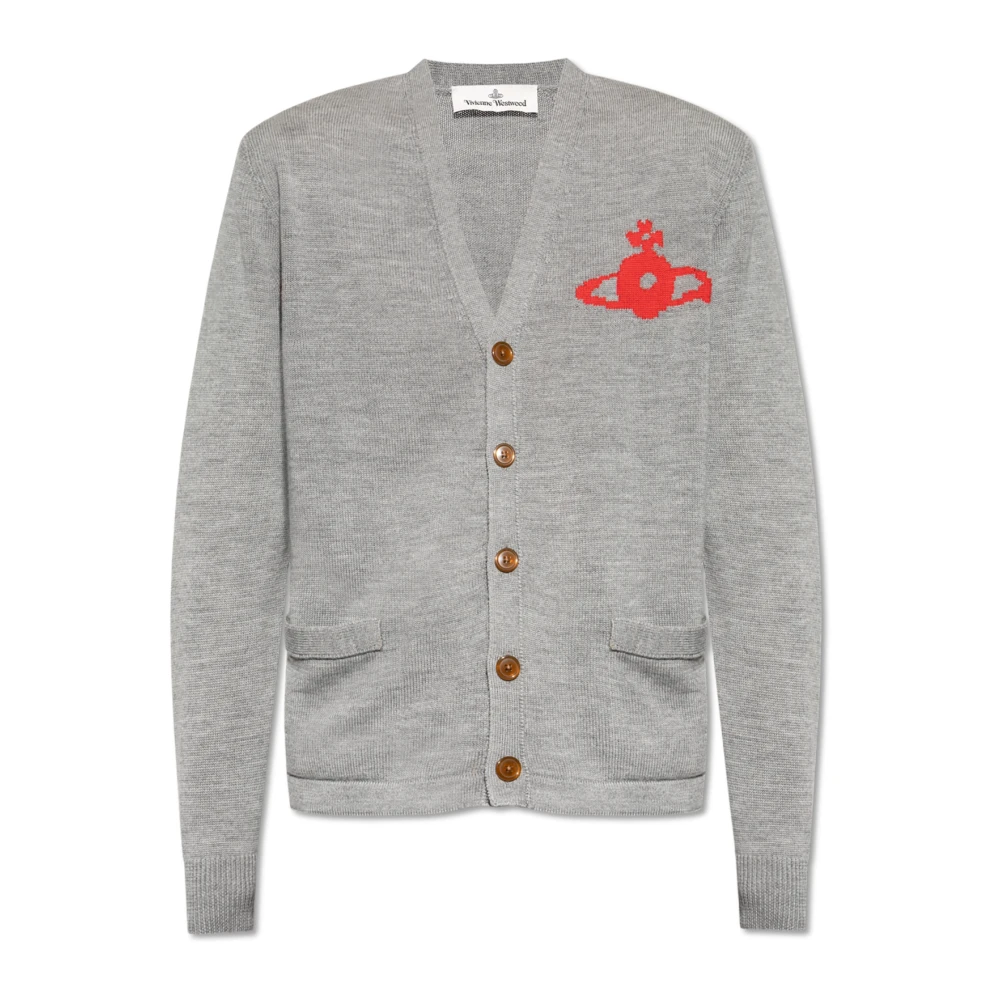 Vivienne Westwood Cardigans Gray Heren