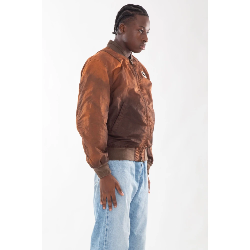 Diesel Oval D Degradè Jacket Brown Heren