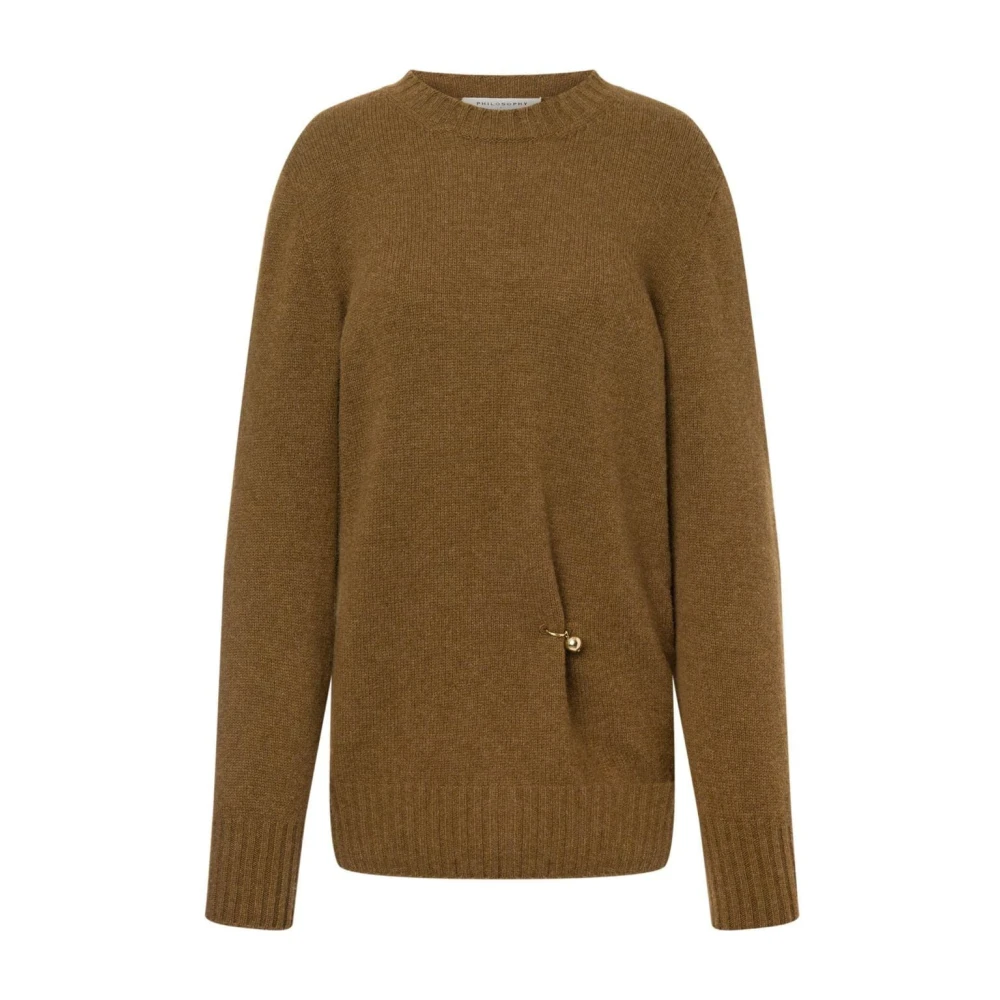 Knitwear > Round-neck Knitwear - - Philosophy di Lorenzo Serafini - Modalova